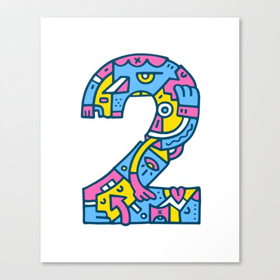 2 Canvas Print
