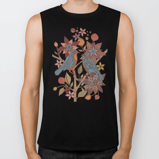 Lovebirds Biker Tank