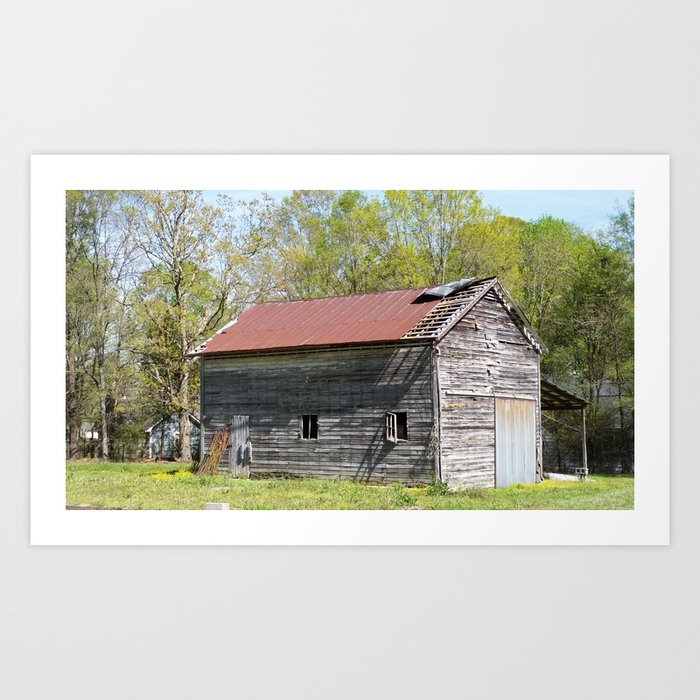 Old Barn Storage Art Print By Murcmarischalart Society6
