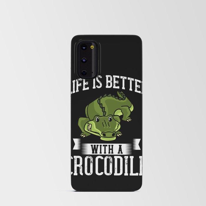 Crocodile Alligator Reptile Africa Animal Head Android Card Case