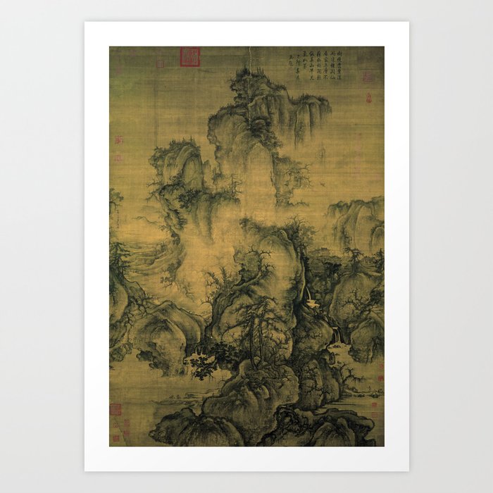Early Spring Guo Xi Art Print