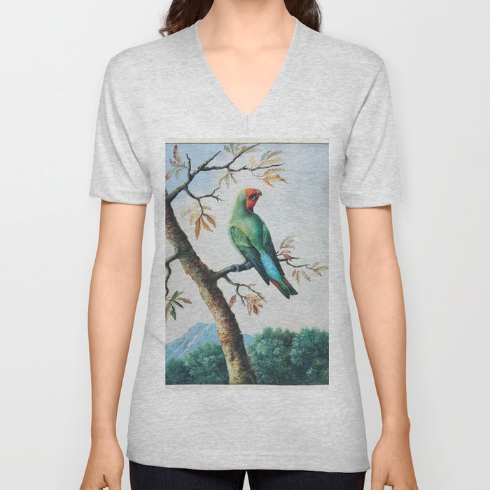 Bird Study V Neck T Shirt