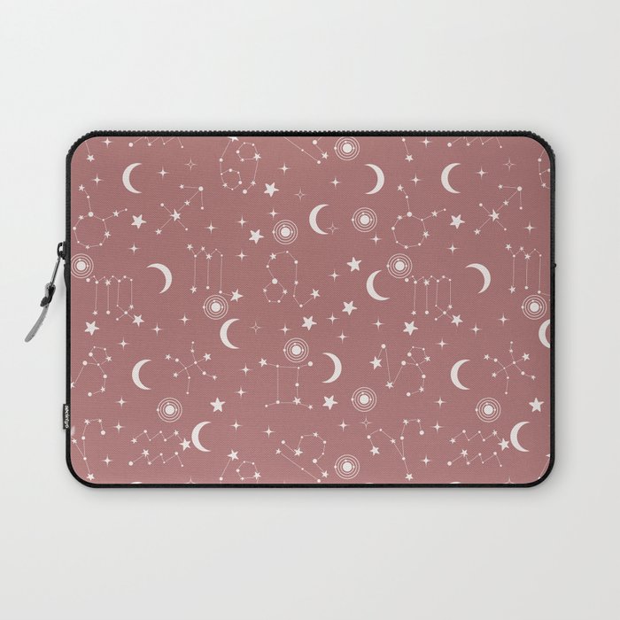 stars and constellations rose Laptop Sleeve
