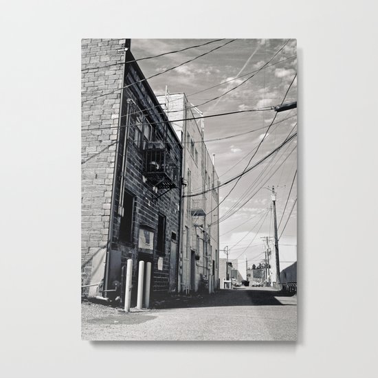 Grit city alley Metal Print