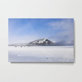 Kiruna Sweden Metal Print | Blue, Scandinavia, Beautiful, Digital, Lake, Mountain, Adventuretravel, Kirunamunicipality, Sweden, Landscape 
