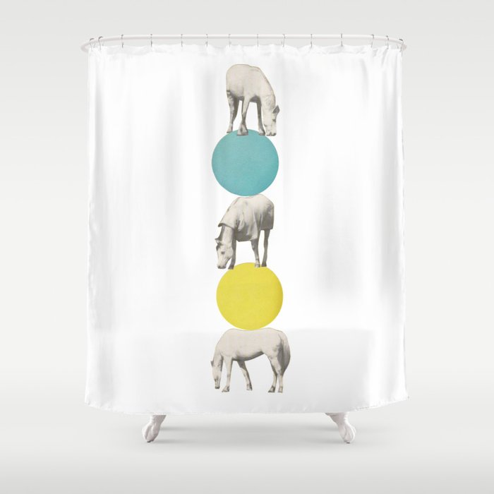 Horseplay Shower Curtain