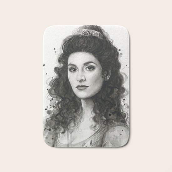 Deanna Troi Bath Mat