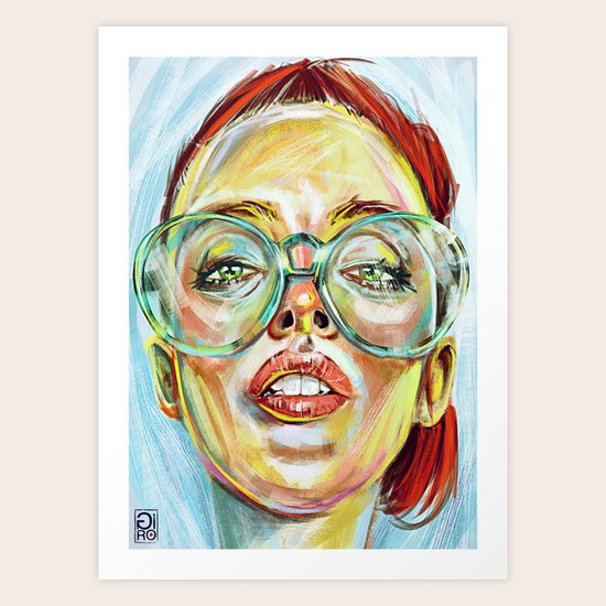 "Glowing 2" Art Print