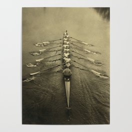 Rowing - Cambridge Crew, 1910 Poster