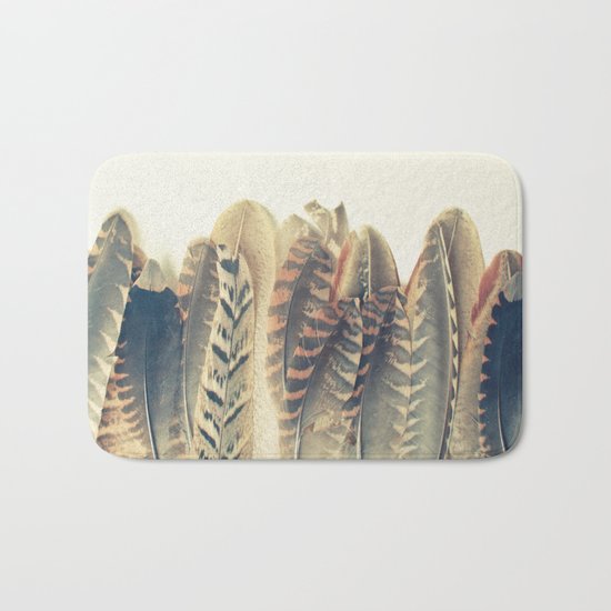 Feather Dip Bath Mat