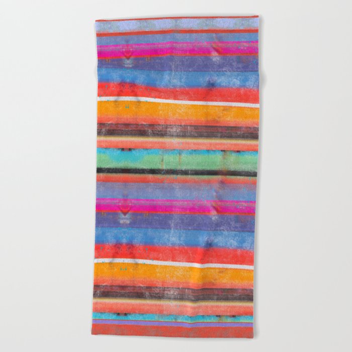 cosmic serape I Beach Towel