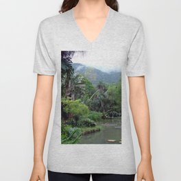 Botanical Garden, Rio de Janeiro V Neck T Shirt