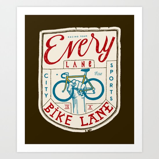every lane is a bike lane