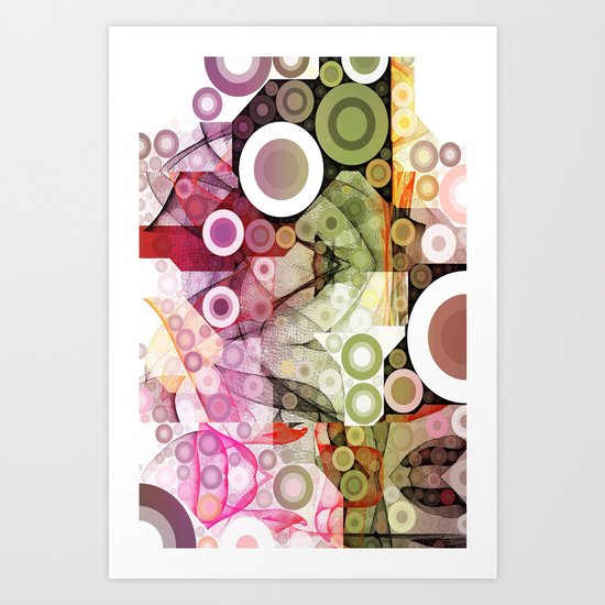 Kringles Art Flow II Art Print