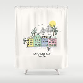 Charleston, S.C. Shower Curtain