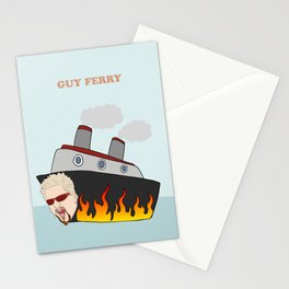 Guy Ferry Funny Illustration Stationery Card
