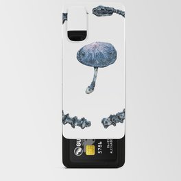 Skeleton Ouroboros with Mushroom Android Card Case