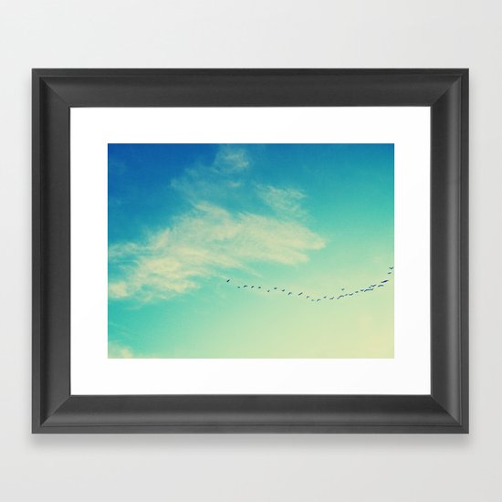 On the Way Framed Art Print