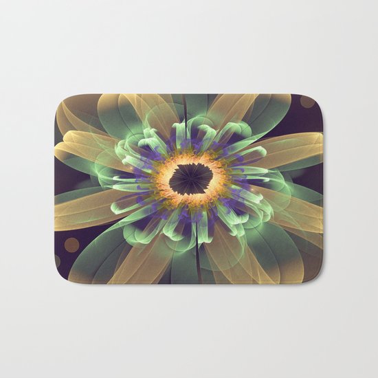 Cosmic Daisy Bath Mat