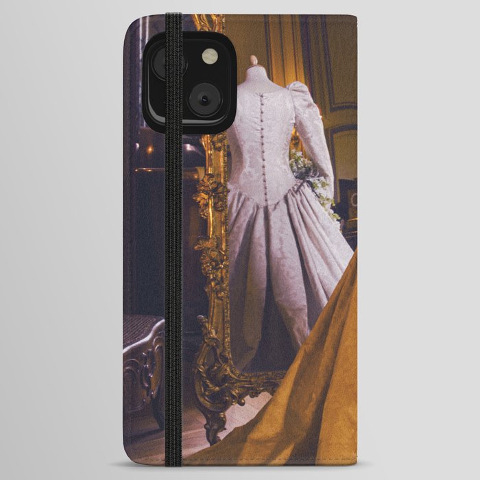 Medieval Princess wedding dress  iPhone Wallet Case