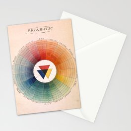 Prismatic: Color Wheel by Moses Harris, 1766 Stationery Card