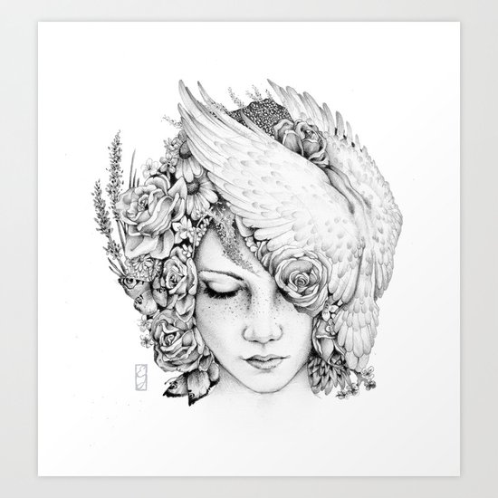 Everything Was Blooming Art Print