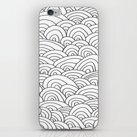 Sea of Lines 2 iPhone & iPod Skin