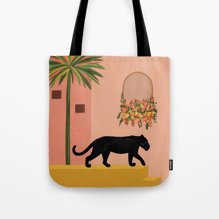 Panther on the Prowl Tote Bag