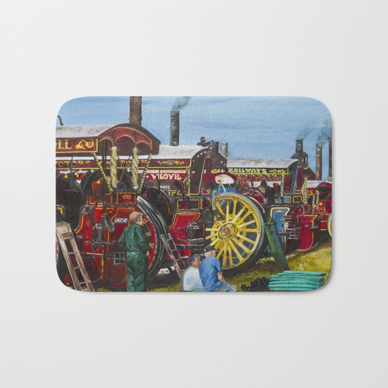 Day at the Steam Up Bath Mat