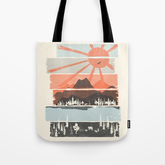 Morning by Bear River... Tote Bag