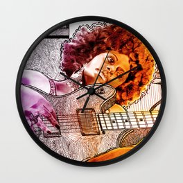 FAR AWAY (featuring source photography by Antonia Jenae') Wall Clock