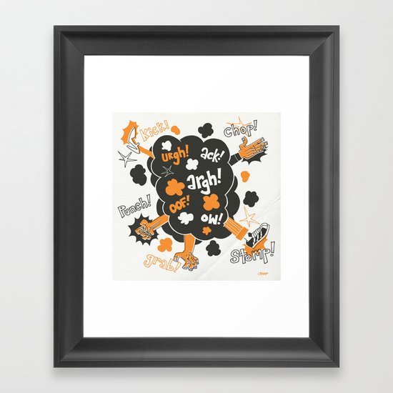 Gratuitous Violence! Framed Art Print