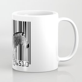 zebra barcode Mug