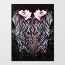Face the facts Canvas Print