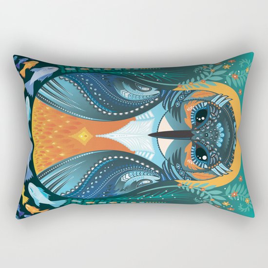 The Nesting Fisher King Rectangular Pillow