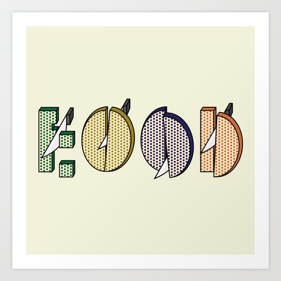 Food Art Print