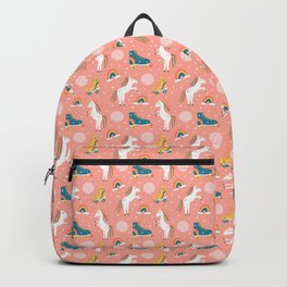 Unicorn Skate Party Backpack