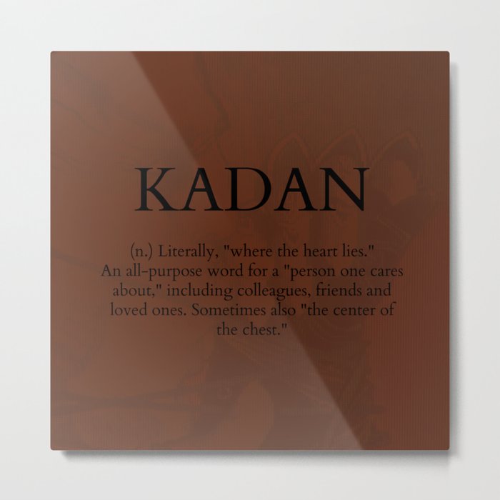 Kadan Metal Print