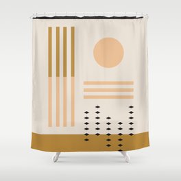 arrange Shower Curtain