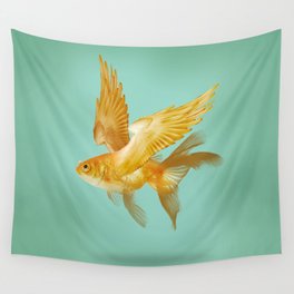 Flying Fish Wall Tapestry