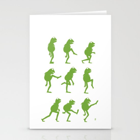 Ministry of Silly Muppet Walks Stationery Cards