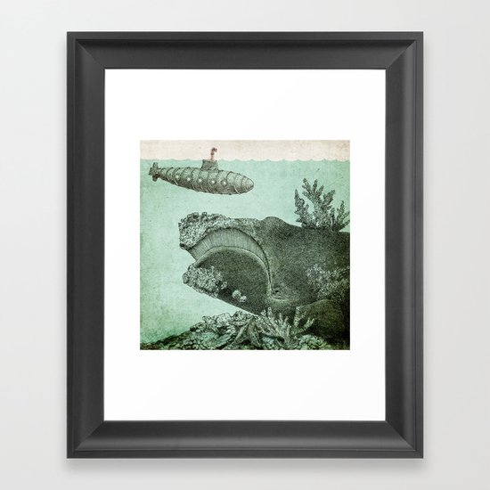 Leviathan Framed Art Print