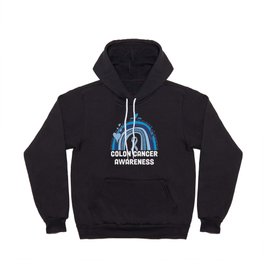 Blue For My Mother -intestine Cancer Awareness Of The Sensation Of Consciousness Hoody