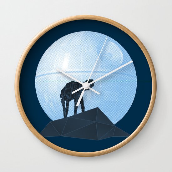 Howl at at the Moon Wall Clock