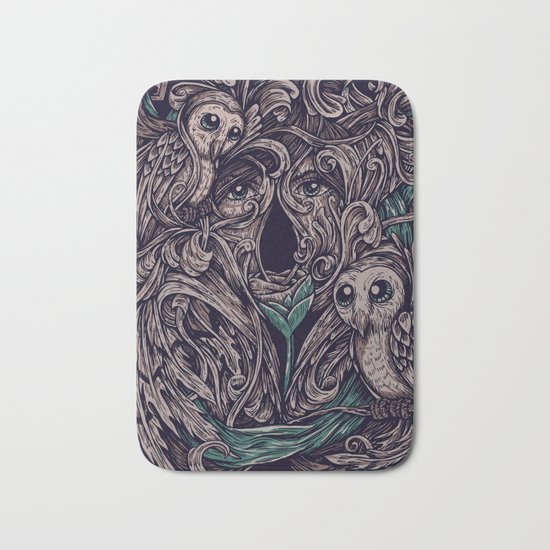 Flower Bath Mat