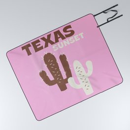 Texas: Vintage Travel Colour Series 04 Picnic Blanket