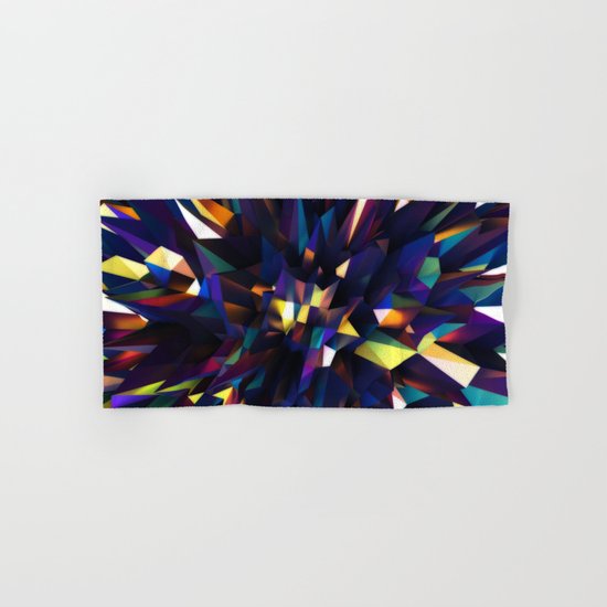Low Iris Poly Hand & Bath Towel