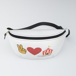 Peace, Love & Circus Fanny Pack