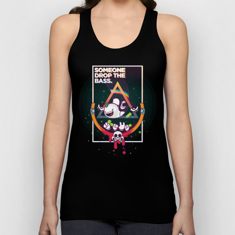 SOMEONE DROP THE BASS. Club) Top by Meli | Society6