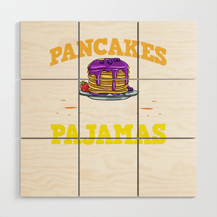 Pancake Mix Protein Japanese Vegan Maker Wood Wall Art